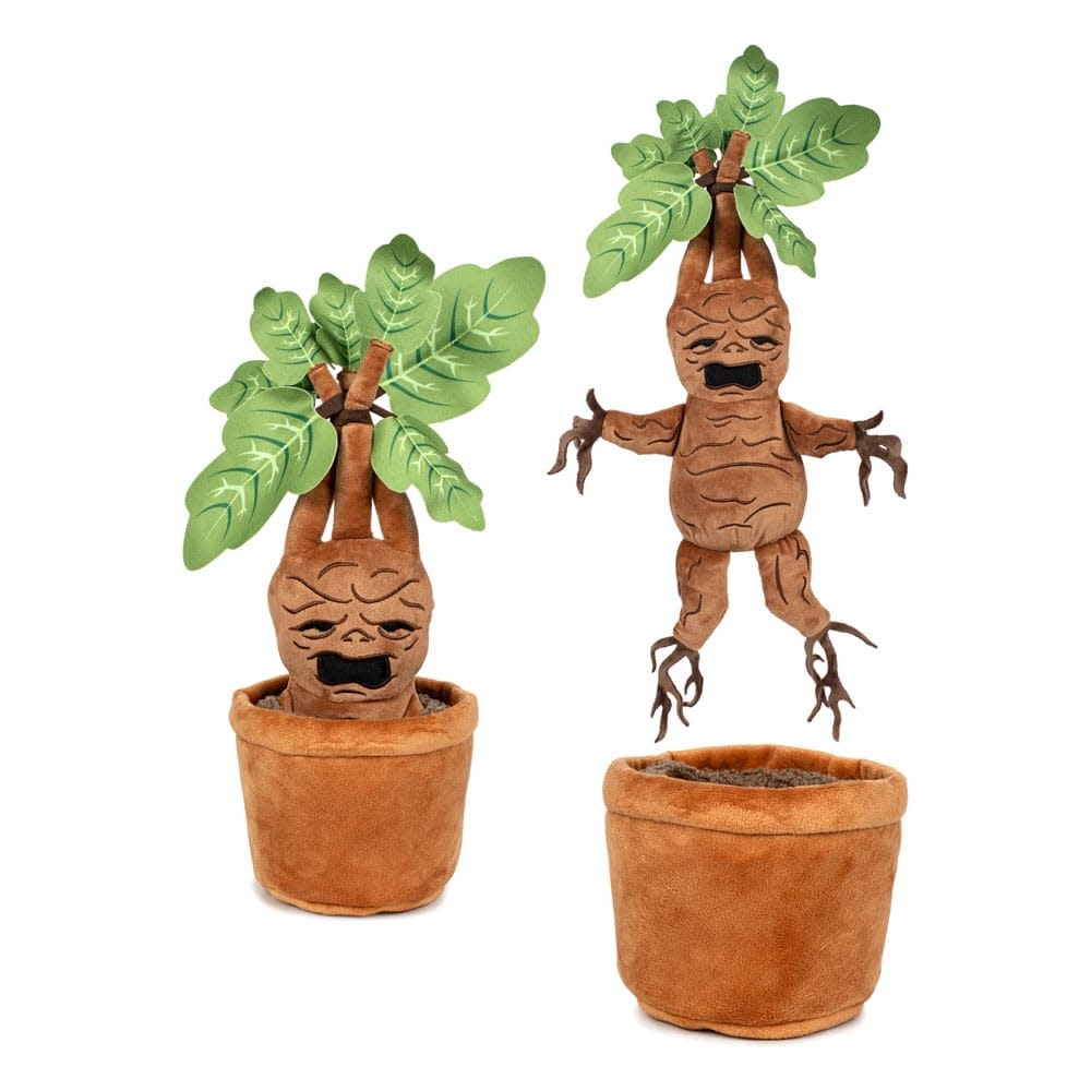 Pluche: Harry Potter- with - Sound - Mandrake - 25 cm