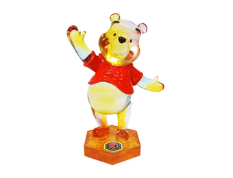 Figurine: Winnie the Pooh -Transparent Rainbow