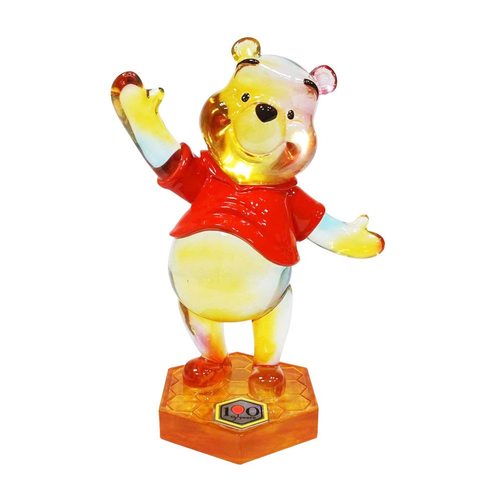 Figurine: Winnie the Pooh -Transparent Rainbow