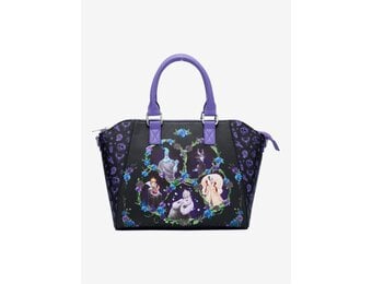 Schoudertas: Loungefly  -Disney Villains Floral -Icons