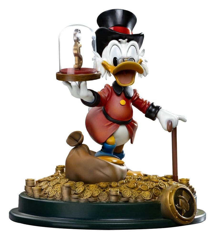 Figurine: Duck Tales Art Scale 1-10 Uncle Scrooge Mc Duck 17 cm