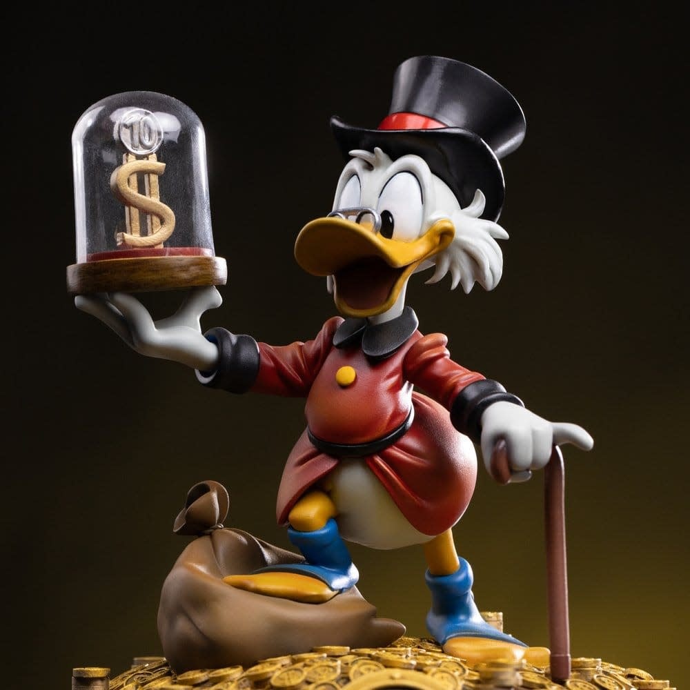 Figurine: Duck Tales Art Scale 1-10 Uncle Scrooge Mc Duck 17 cm