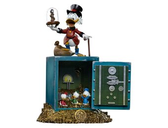 Figurine: Scrooge Mc Duck and Nephews - Duck Tales 30 cm
