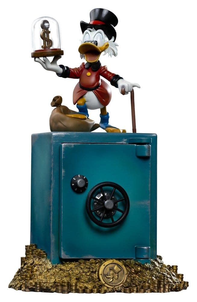Figurine: Scrooge Mc Duck and Nephews - Duck Tales 30 cm