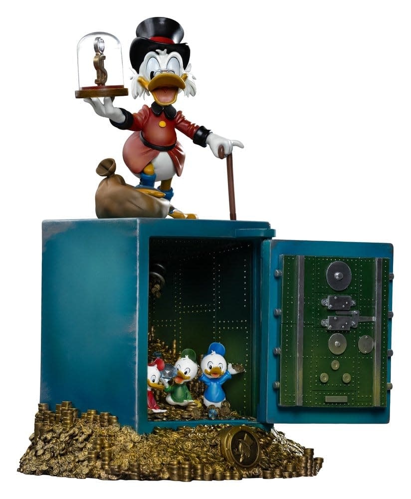 Figurine: Scrooge Mc Duck and Nephews - Duck Tales 30 cm