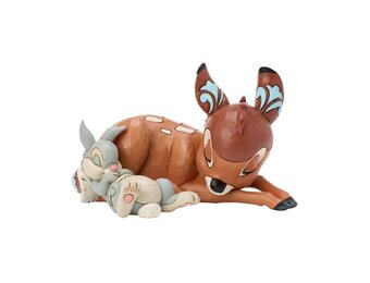 Figurine: Bambi - Bambi & Thumper Sleepy