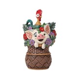 Figurine: Moana - Pua & Hei Hei Basket