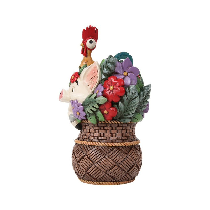 Figurine: Moana - Pua & Hei Hei Basket