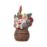 Figurine: Pua & Hei Hei (Moana) - Basket