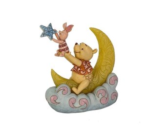 Figurine: Winnie the Pooh - Pooh and Piglet LED Moon