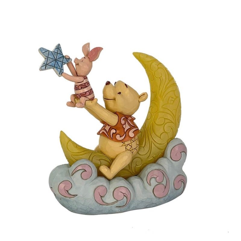 Figurine: Winnie the Pooh - Pooh and Piglet LED Moon