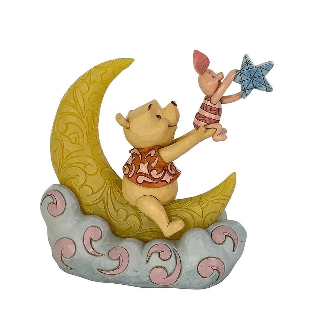 Figurine: Winnie the Pooh - Pooh and Piglet LED Moon