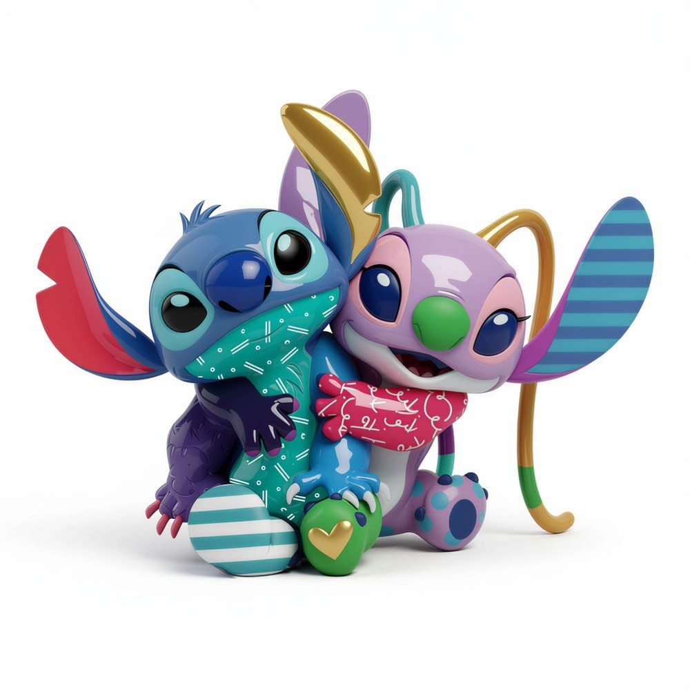 Figurine: Stitch &  Angel