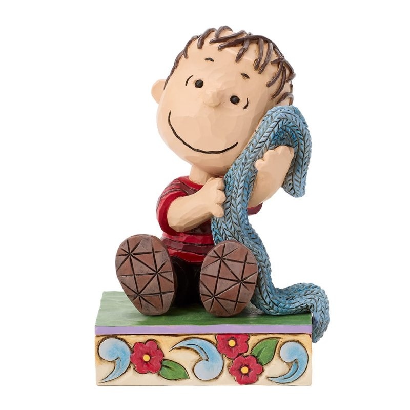 Figurine: Peanuts- Linus with Blanket