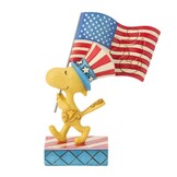 Figurine: Peanuts - Patriotic Woodstock