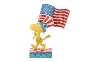 Figurine: Peanuts - Patriotic Woodstock
