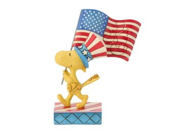 Figurine: Peanuts - Patriotic Woodstock