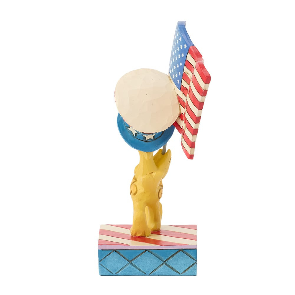 Figurine: Peanuts - Patriotic Woodstock