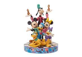 Figurine: Mickey and Friends - Retro