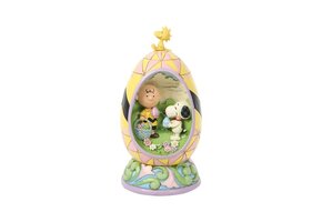 Figurine: Snoopy - Egg Diorama