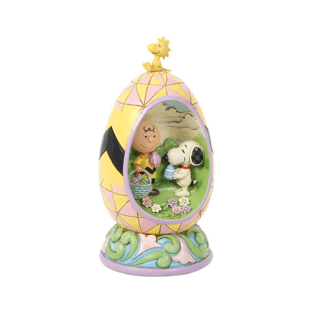 Figurine: Snoopy - Egg Diorama