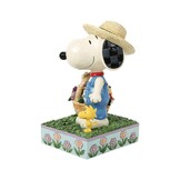 Figurine: Snoopy - Flower Basket