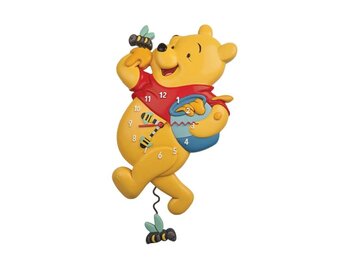 Klok: Winnie The Pooh Wall Clock - Disney by Allen Designs