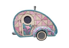 Vogelhuis: Birdhouse Camper Figurine by Heartwood Creek