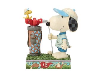Figurine: Peanuts - Snoopy Golfing
