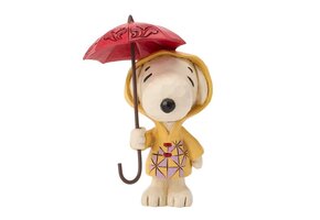 Figurine: Snoopy - In Raincoat