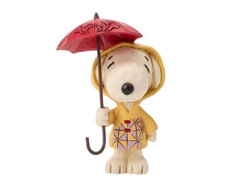 Figurine: Peanuts - Snoopy In Raincoat