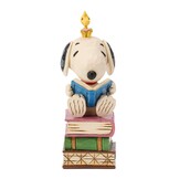 Figurine: Snoopy - Stacked Books