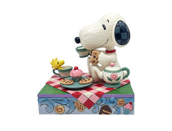 Figurine: Peanuts - Snoopy Tea And Sweets