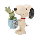 Figurine: Peanuts - Snoopy With Plant
