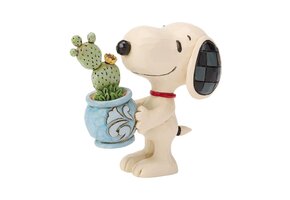 Figurine: Snoopy - With Plant