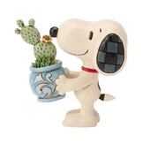 Figurine: Peanuts - Snoopy With Plant