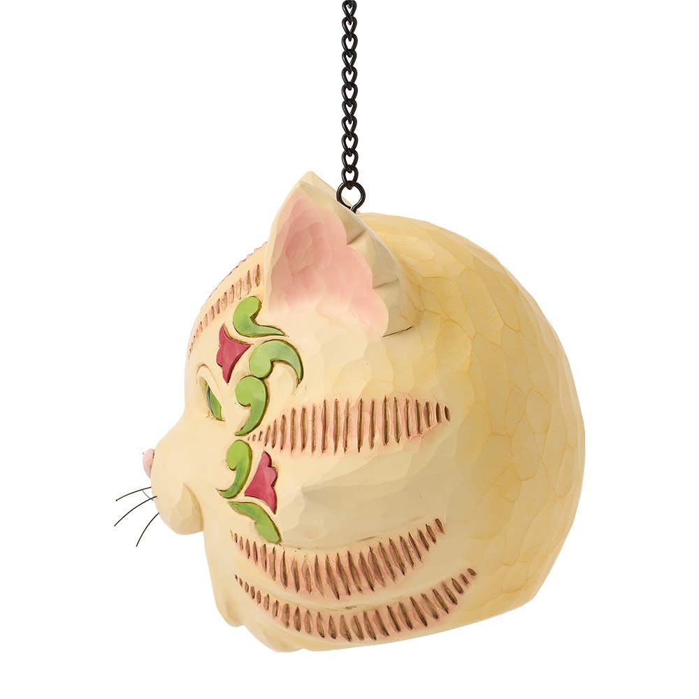 Vogelhuisje: Birdhouse Cat Figurine by Heartwood Creek