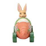 Figurine: Bunnies On Parade Carrot Car by Heartwood Creek