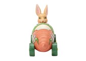 Figurine: Bunnies On Parade Carrot Car by Heartwood Creek