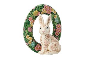 Figurine: Bunny Wreath