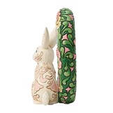 Figurine: Bunny Wreath - by Heartwood Creek