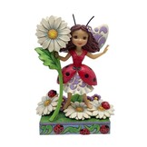 Figurine: Ladybug Fairy - by Heartwood Creek