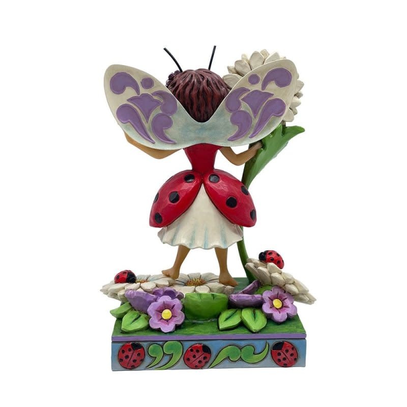 Figurine: Ladybug Fairy - by Heartwood Creek