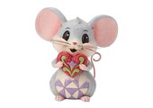 Figurine: Mouse - Holding A Heart