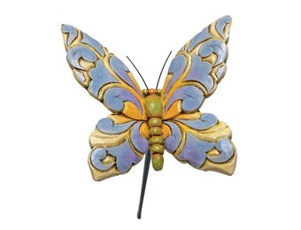 Plantsteker: Plant Stake Butterfly Figurine by Heartwood Creek
