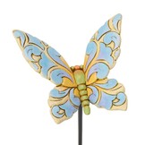 Plantsteker: Plant Stake Butterfly Figurine by Heartwood Creek