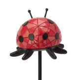 Plantensteker: Plant Stake Ladybug Figurine by Heartwood Creek
