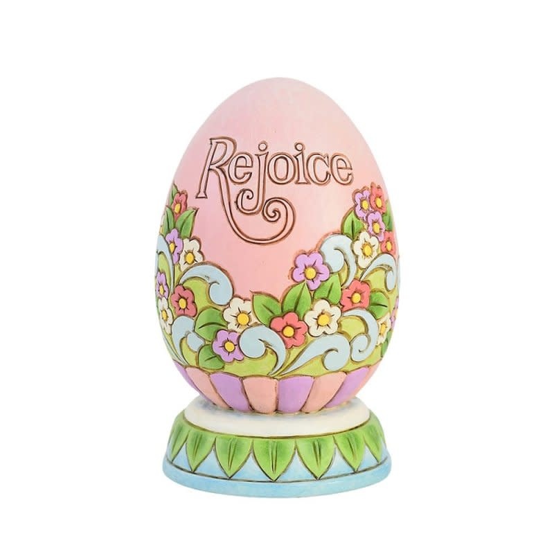 Egg: Easter Rejoice Led Egg Diorama Figurine by Heartwood Creek