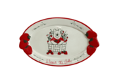 Schaal: Winnie The Pooh – Aardbeien Print