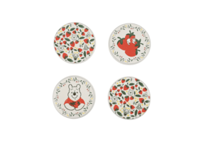 Onderzetters: Winnie The Pooh – Aardbeien